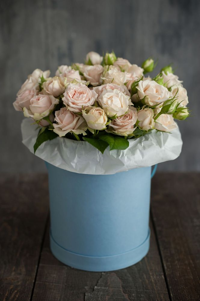 свадебная коробка XL с пионами для церемонии в Рязани