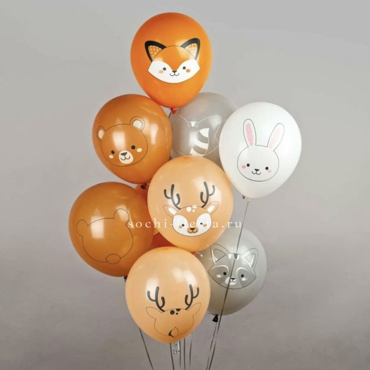 Воздушный шар "Животные" в Рязани