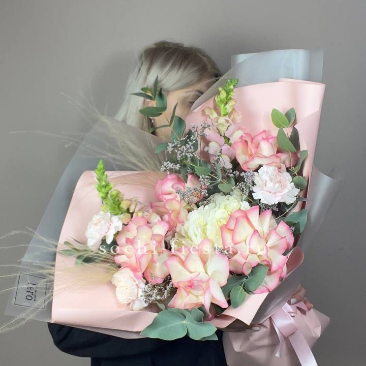  Букет  "Закат для неё" в Рязани