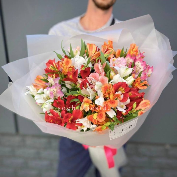 Микс альстромерий №5 в Рязани