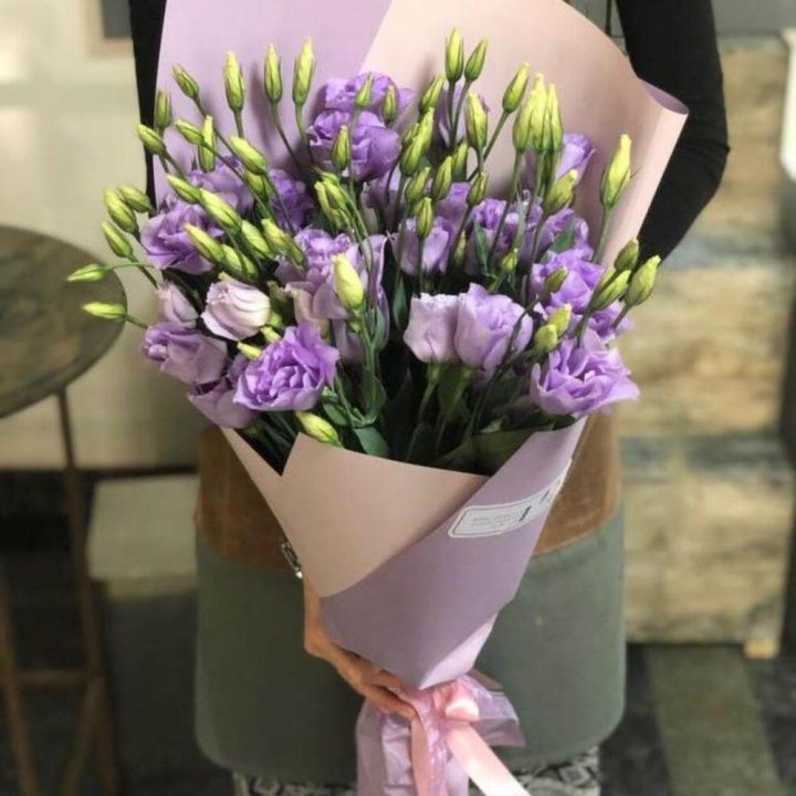 Букет эустом "Лило" в Рязани