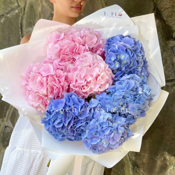 Букет гортензий №1 в Рязани