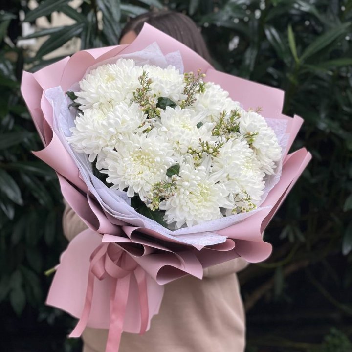 Букет хризантем №1 в Рязани