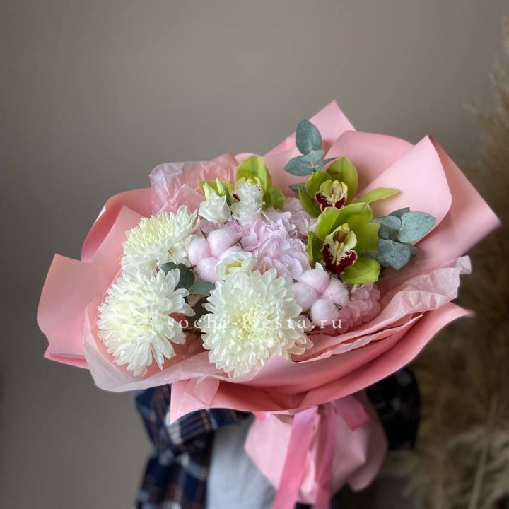  Букет с орхидеями "Вита" в Рязани