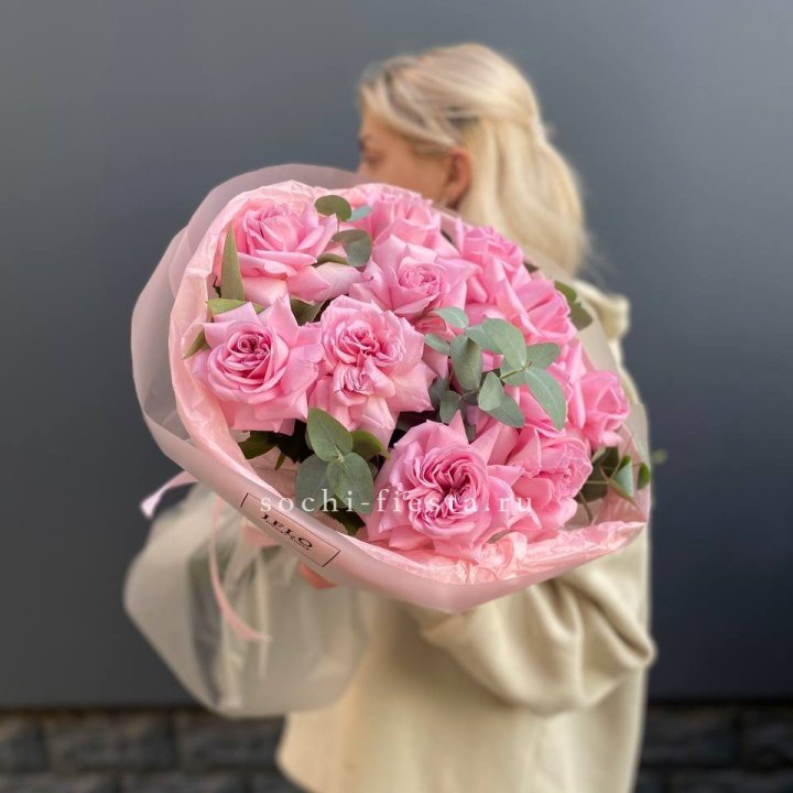 Букет роз "Минифу-2" в Рязани
