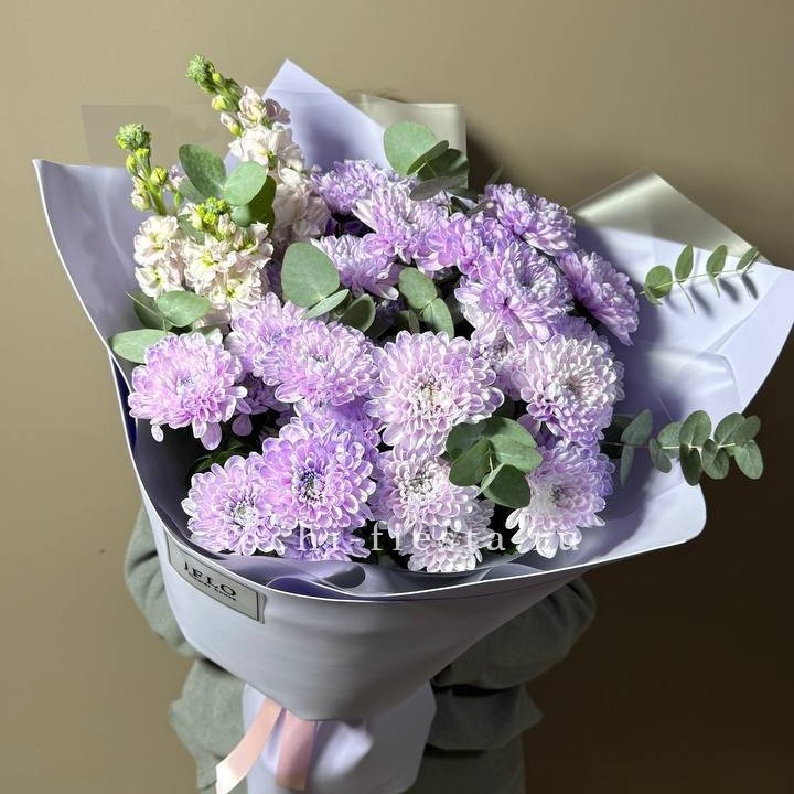 Дуо хризантема и маттиола в Рязани