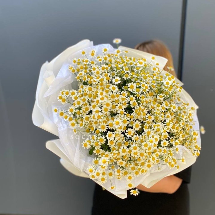 Букет ромашек "Фемели" в Рязани