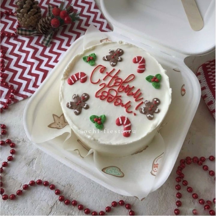 Бенто-торт "С Новым Годом!" в Рязани