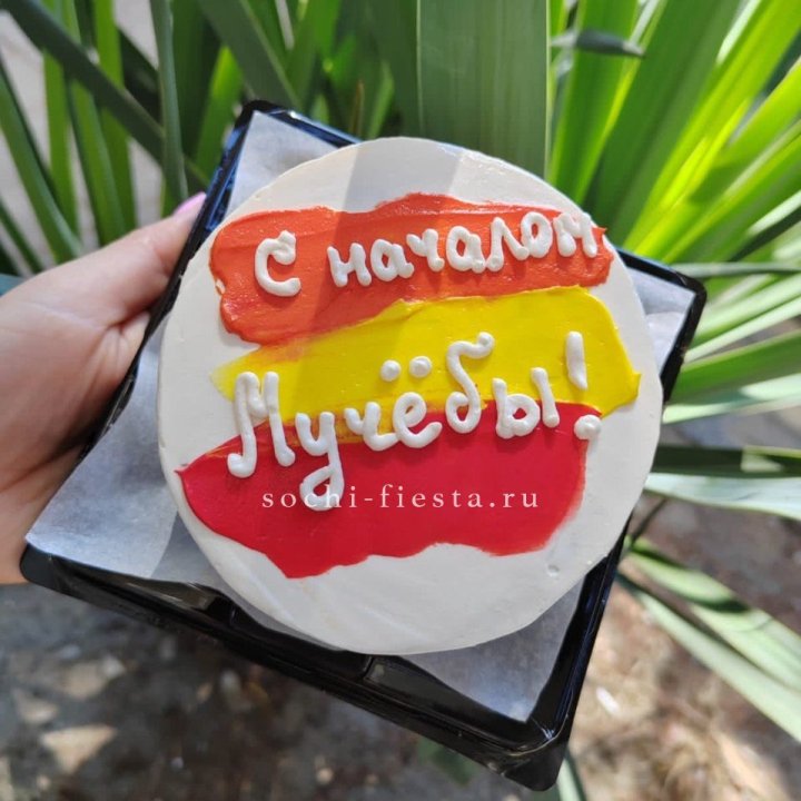 Бенто-торт "С началом учёбы"" в Рязани