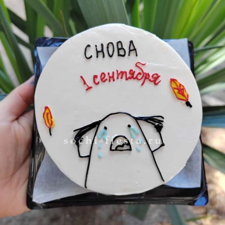 Бенто-торт "Не опять, а снова..." в Рязани