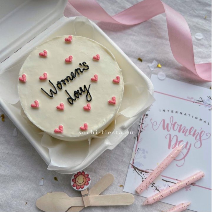Бенто-торт "Дорогим женщинам"  в Рязани