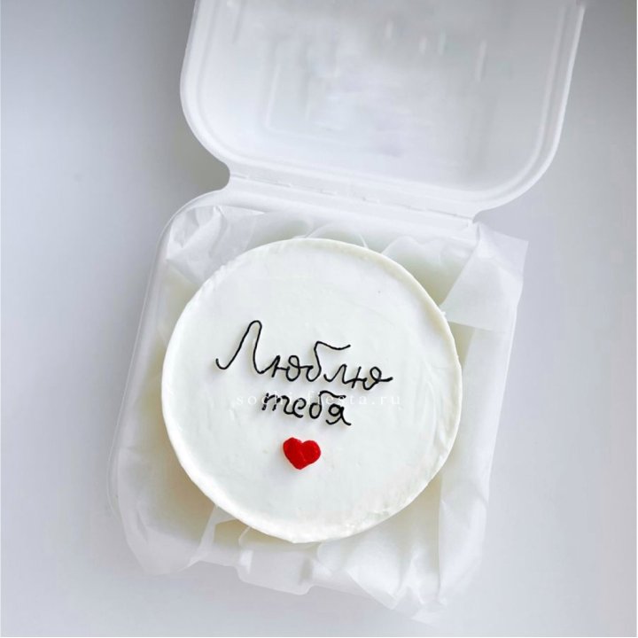 Бенто-торт "Люблю Тебя"  в Рязани