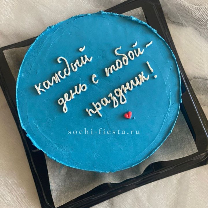 Бенто-торт "Каждый день с тобой праздник"  в Рязани