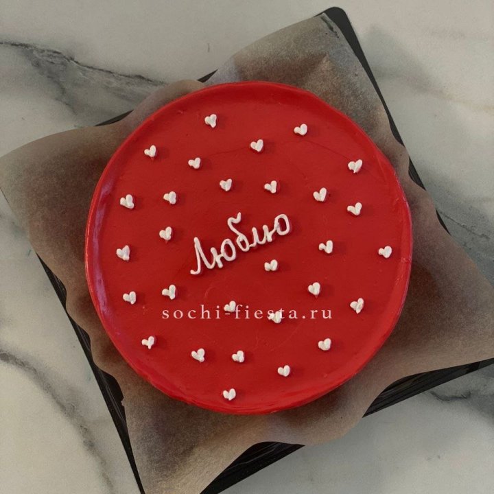 Бенто-торт "Люблю" в Рязани