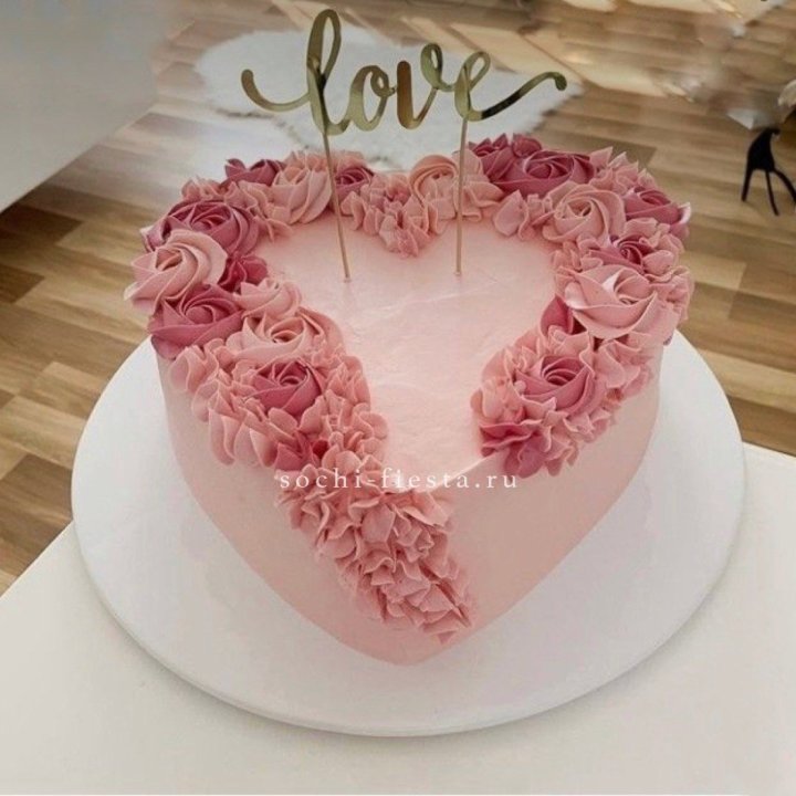 Торт "Сердце" 10 в Рязани