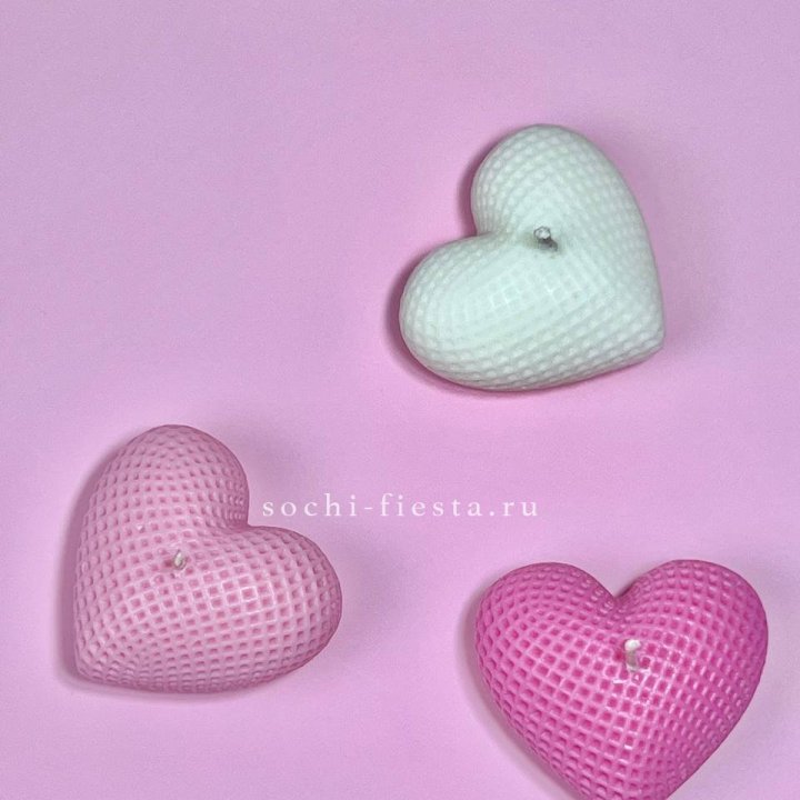 Набор свеч сердец в Рязани