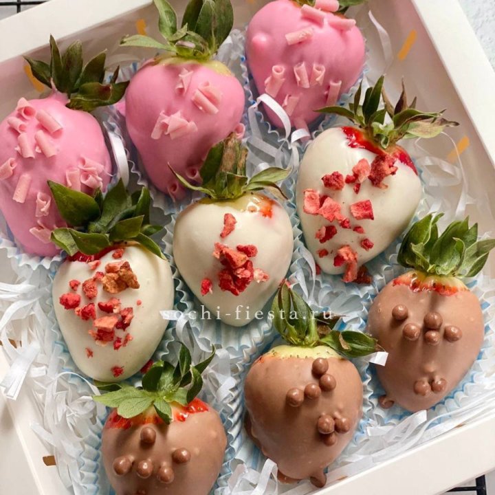 Клубника в шоколаде 9 ягод в Рязани