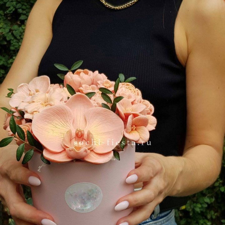 Шоколадный букет Орхидей в Рязани