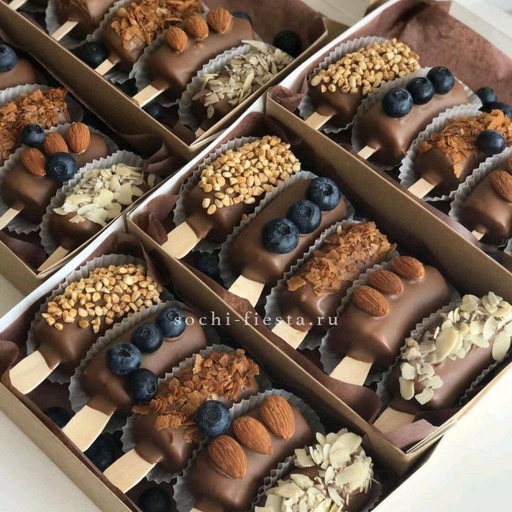 Набор бананов в шоколаде №4 в Рязани