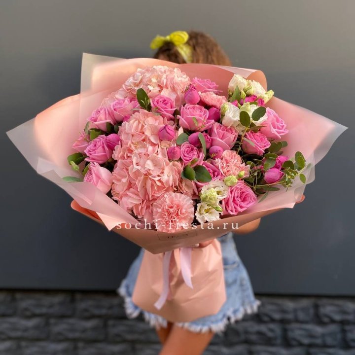 Авторский букет "Восторг" в Рязани