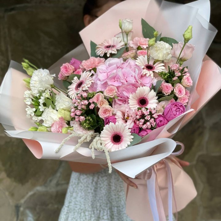 Авторский букет Пич в Рязани