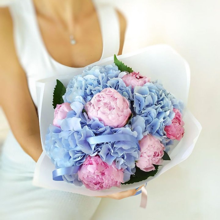 Гортензия и Пионы в Рязани