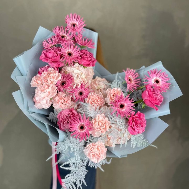 Дизайнерский букет "Свит хаер" в Рязани