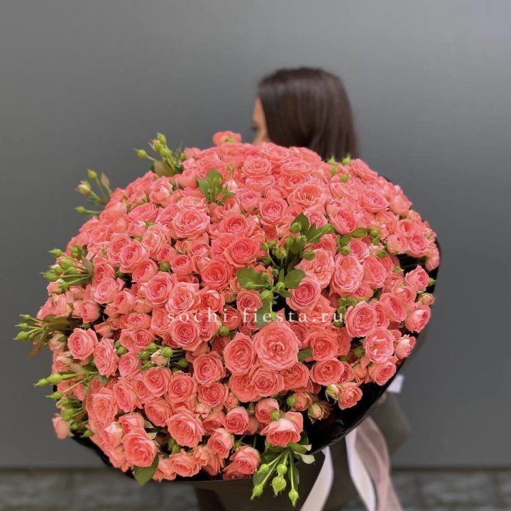 101 кустовая роза Барбадос в Рязани