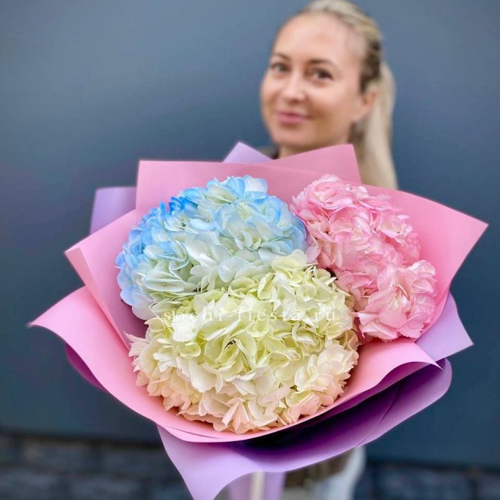 Букет гортензий "Тоника" в Рязани