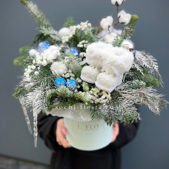 Новогодний бокс "Ботс блю" в Рязани