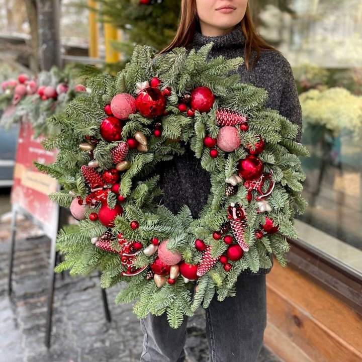 Рождественский венок  в Рязани