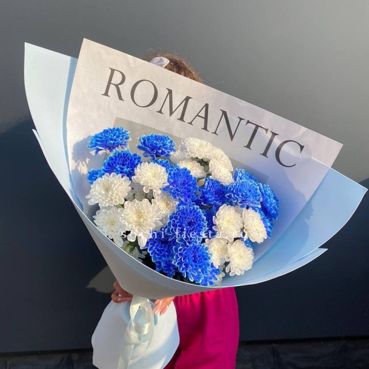 Букет кустовых хризантем  в Рязани