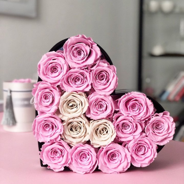 Сердце из роз в Рязани