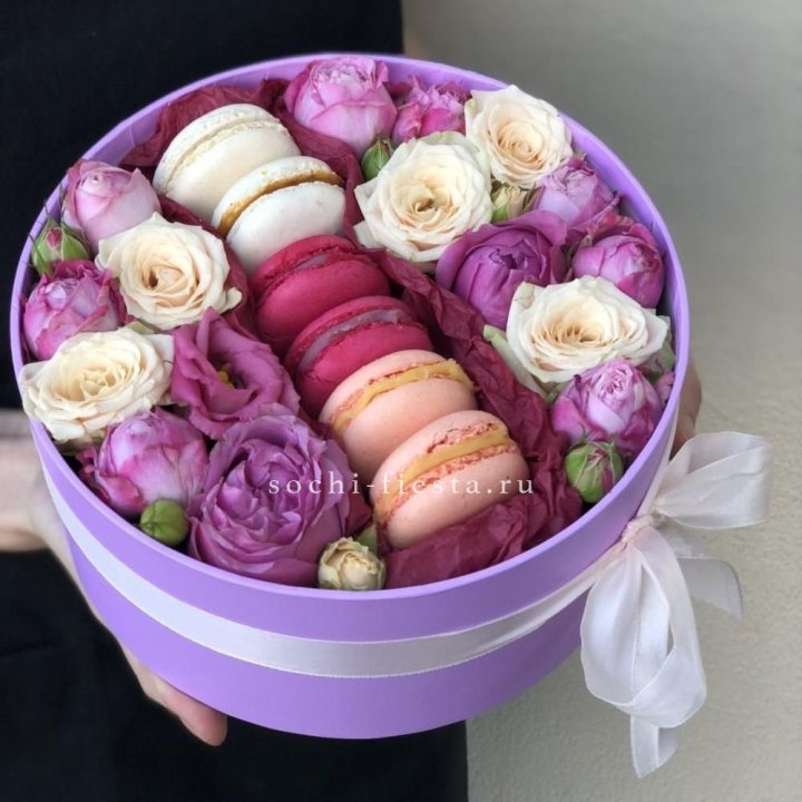 Цветочный бокс "Лаванди" в Рязани