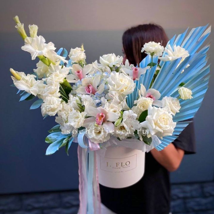 Цветочный бокс №3 в Рязани