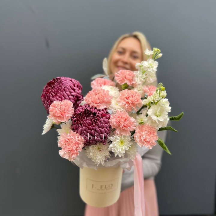 Цветочный бокс №4 в Рязани