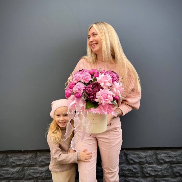 Цветочный бокс "Альба" в Рязани