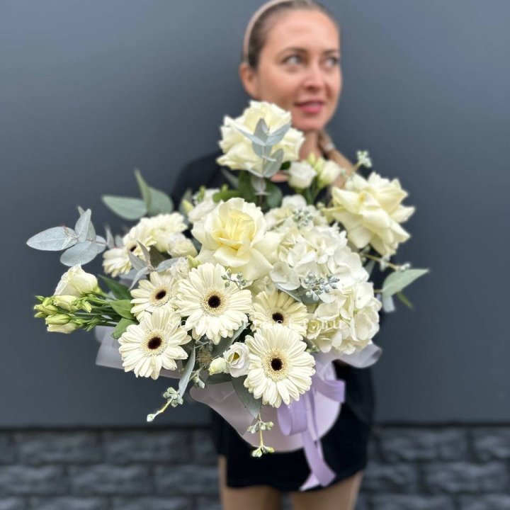 Цветочный бокс "Лавандовый сон" в Рязани