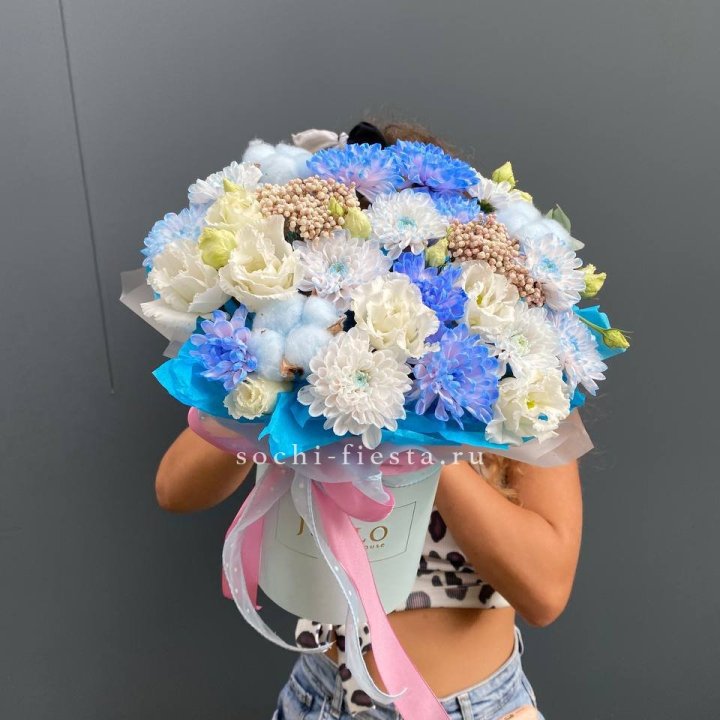 Коробка цветов  " Облако" в Рязани