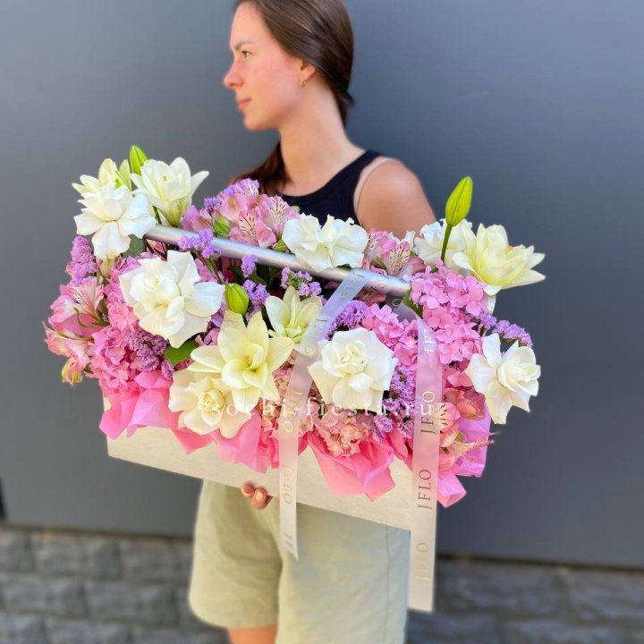 Большой бокс розовый в Рязани