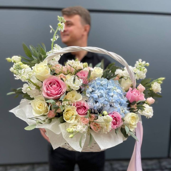 Авторская корзина "Аполинария" в Рязани