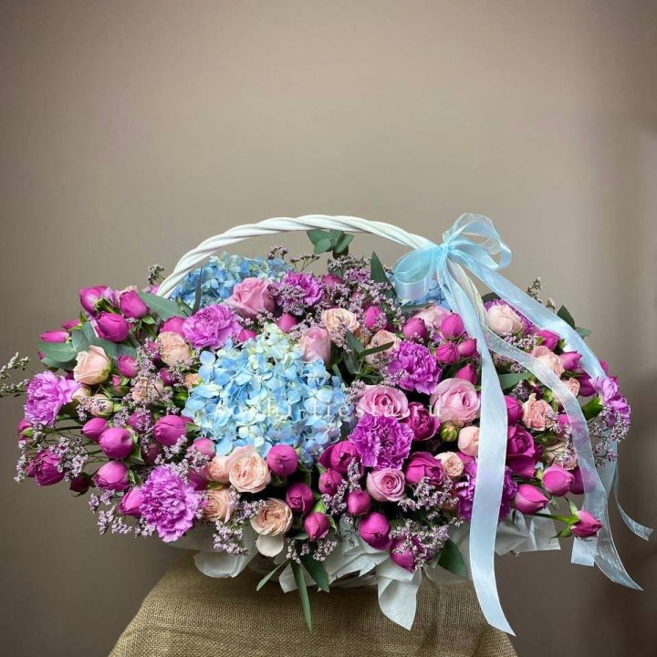 Авторская корзина "Лавандерия" в Рязани