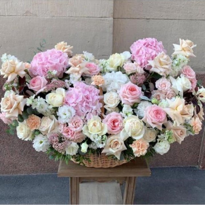 Цветочная корзина макси N2 в Рязани