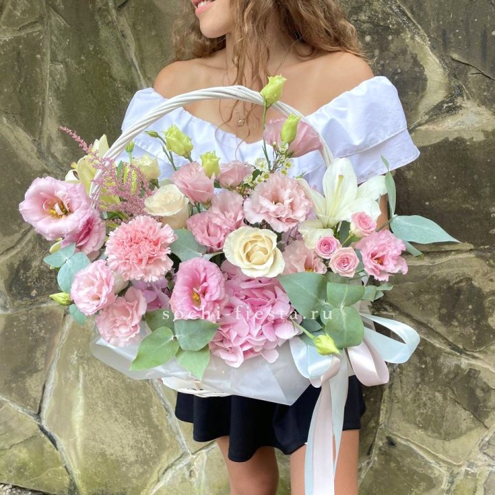 Авторская корзина "Миа" в Рязани