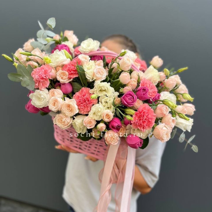 Цветочная корзина "Флоренция" в Рязани