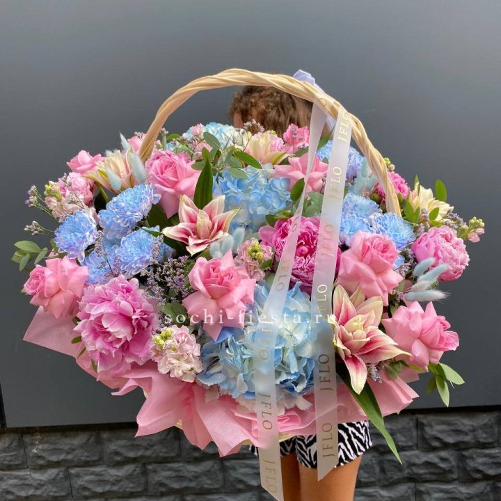 Яркая корзина "Летнее настроение" в Рязани