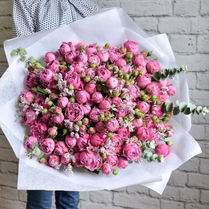 51 кустовая роза в Рязани