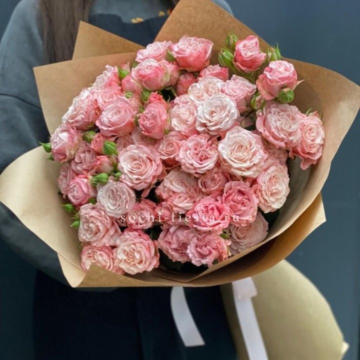 Пионовидные розы Bombastic №2 в Рязани