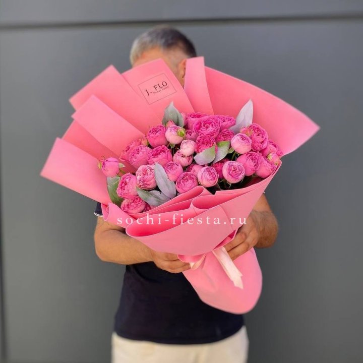 Пионовидные розы баблс №2 в Рязани