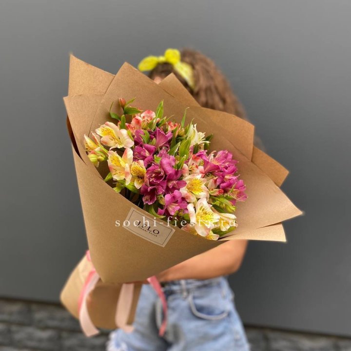 Альстромерии в крафте в Рязани